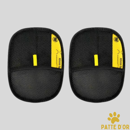 Gant Patte D'Or : Retirez tous les poils en un seul passage.