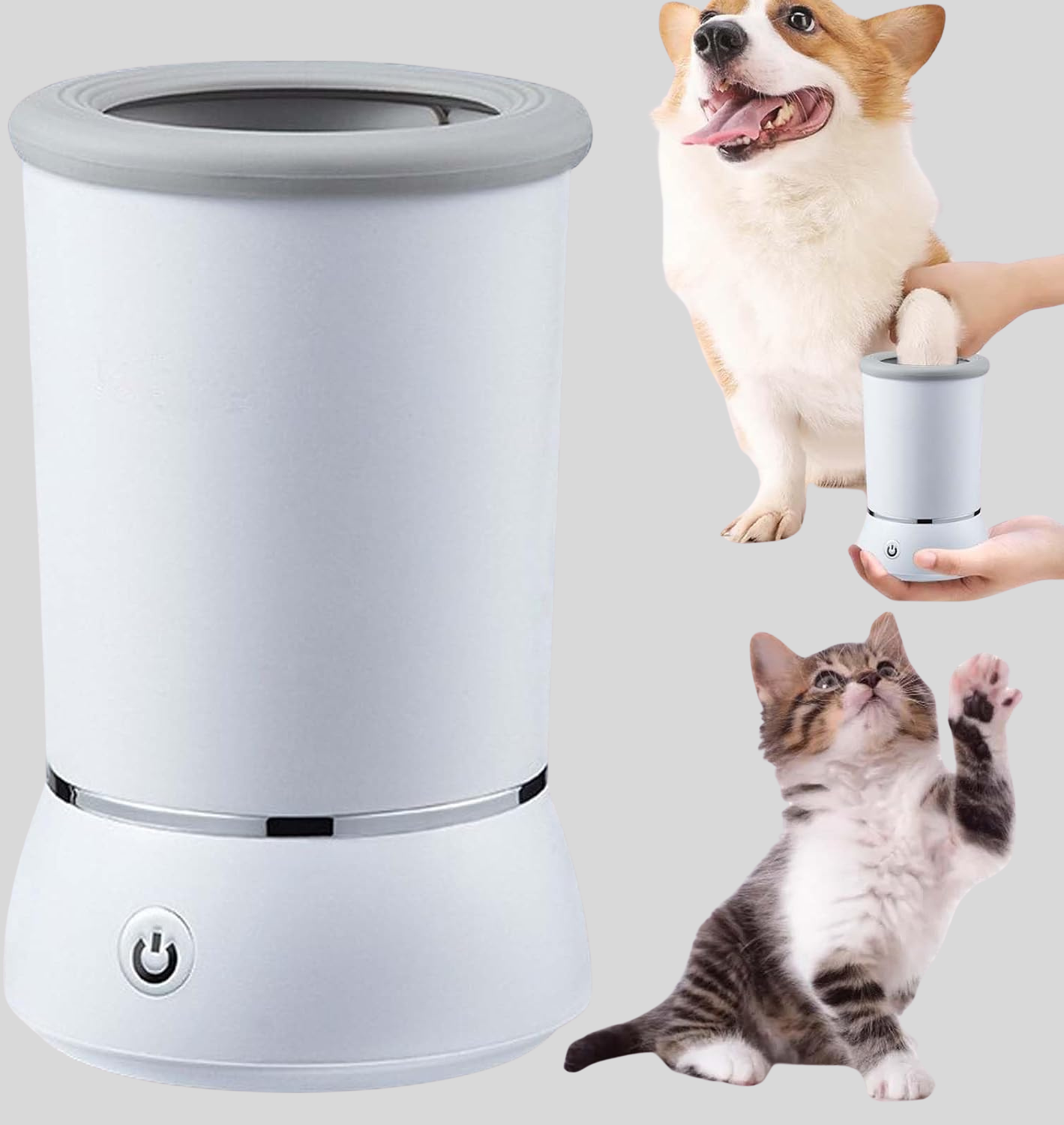 Nettoyeur automatique de pattes pour chiens