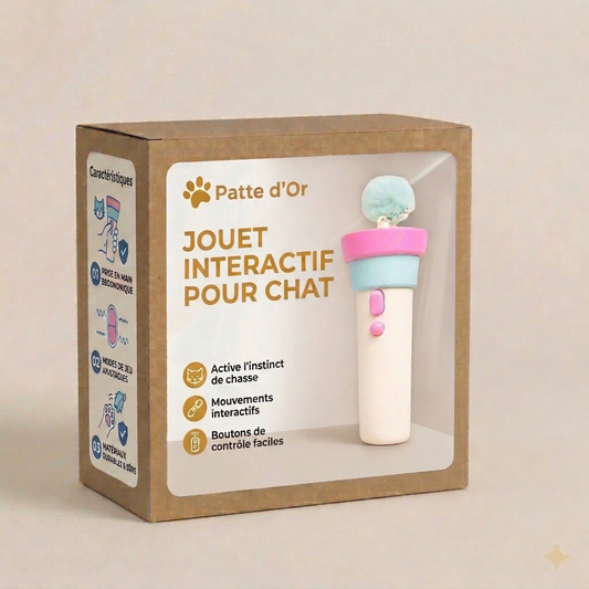 Le premier jouet interactif qui ne finit jamais sous vos meubles