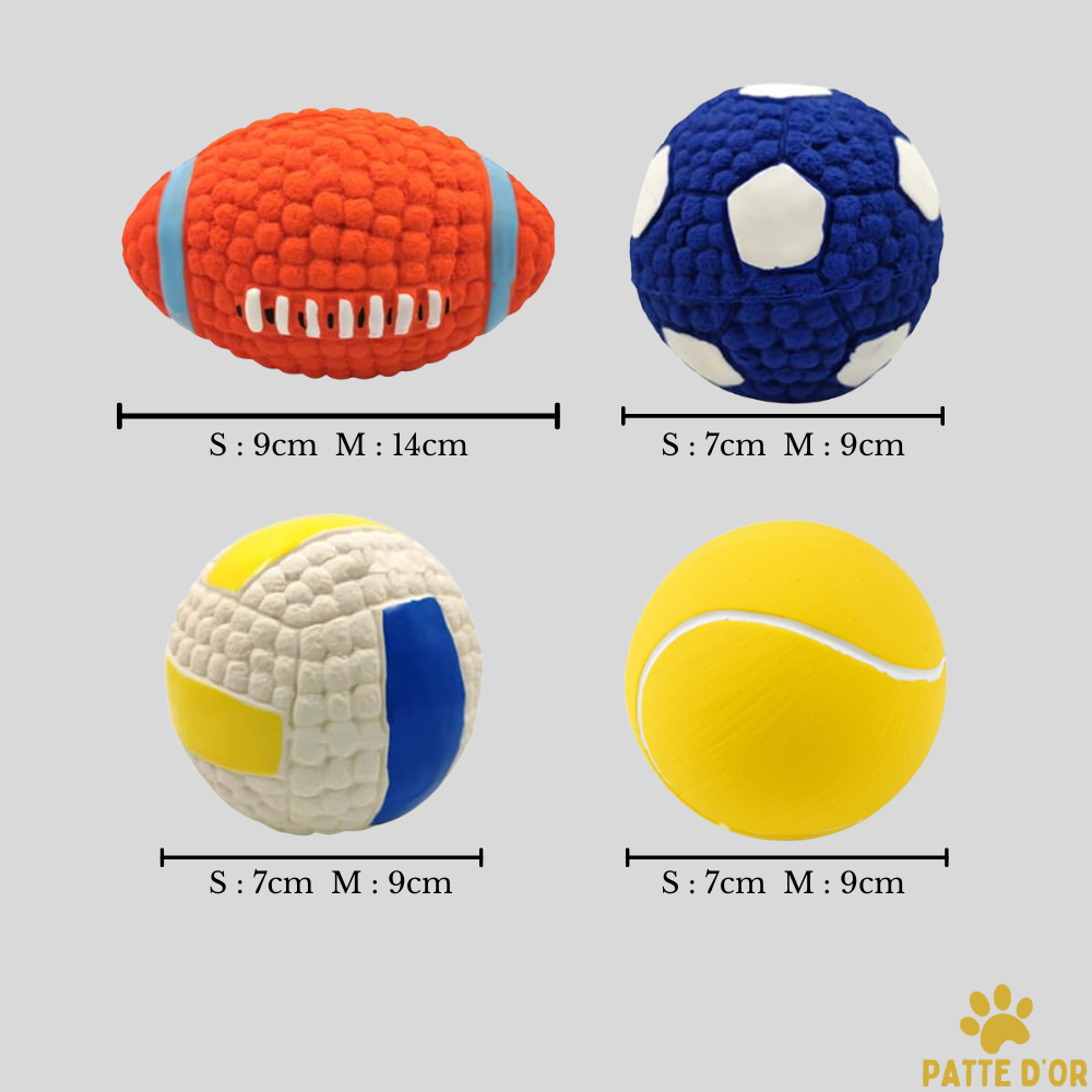 Balle Sport-Pro™ : La Balle Ultra-Résistante qui réveille l'instinct de votre chien !