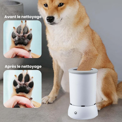 Nettoyeur automatique de pattes pour chiens